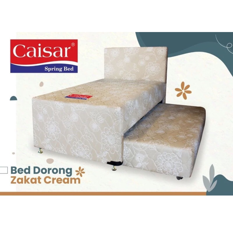 Bed dorong caisar ori zakat 4kaki