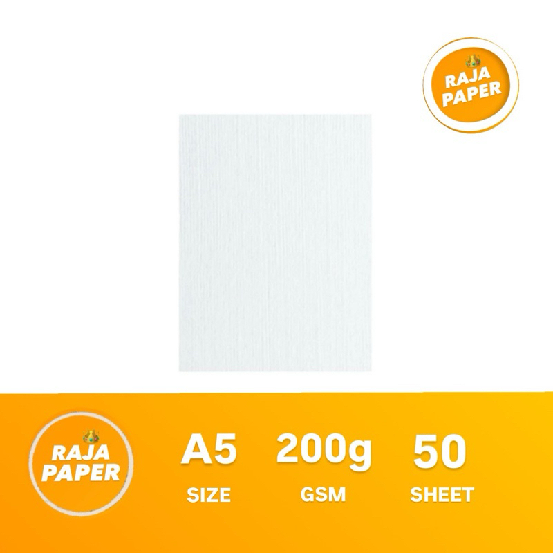 

Kertas Linen Jepang A5 200 Gsm 50 lembar KASUARI , HVS linen jepang Karton Linen jepang 200 Gr ( 148 Mm x 210 Mm ) / ( 14.8 Cm x 21 Cm ) .