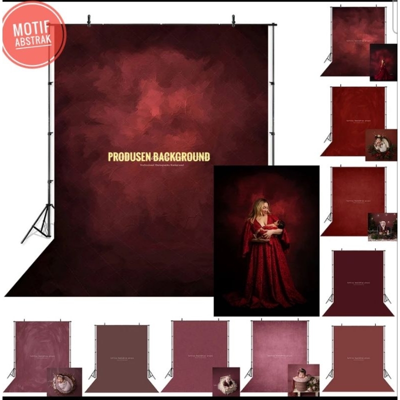 Kain Background Abstrak konsep warna merah maron Latar Studio Foto