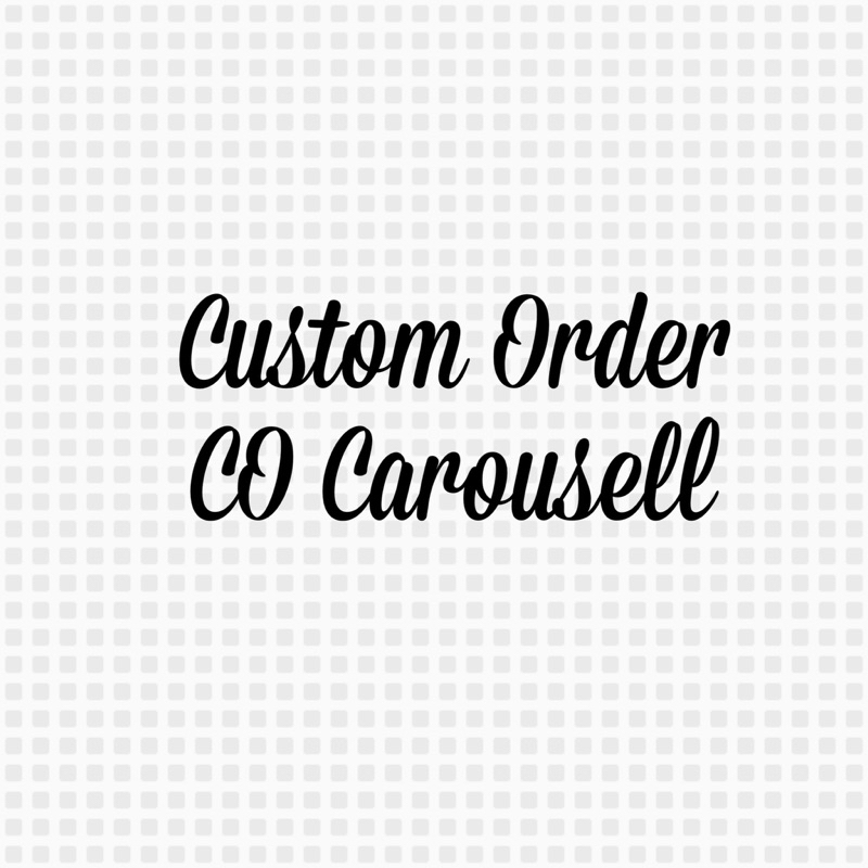 

co custom/carousell