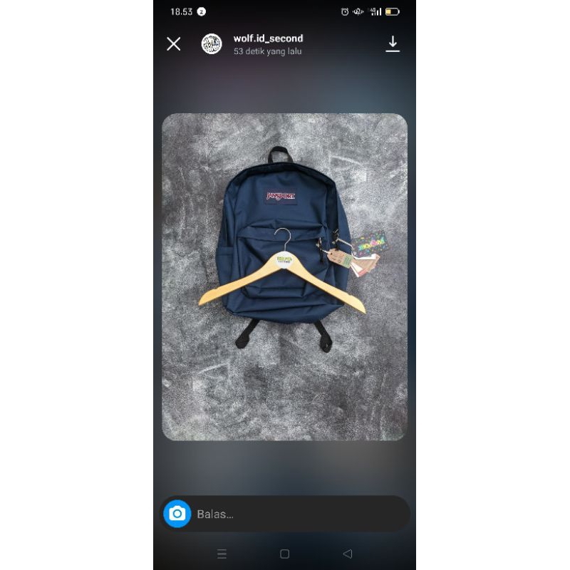 tas jansport original baru
