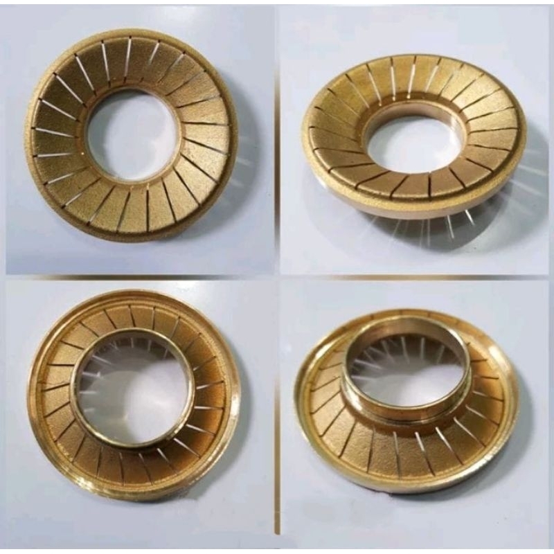 KOTA BATAM - AIFA burner kuningan kompor gas kaca 2 tungku