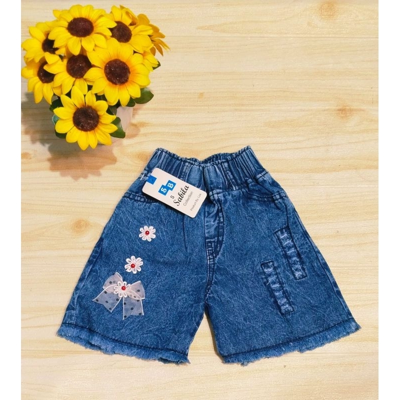 HOTPANTS JEANS ANAK CEWEK