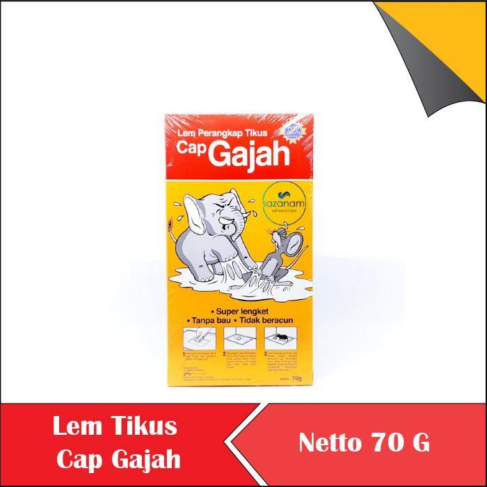 LEM TIKUS PAPAN CAP GAJAH PERANGKAP TIKUS LEM PAPAN TIKUS LENGKE