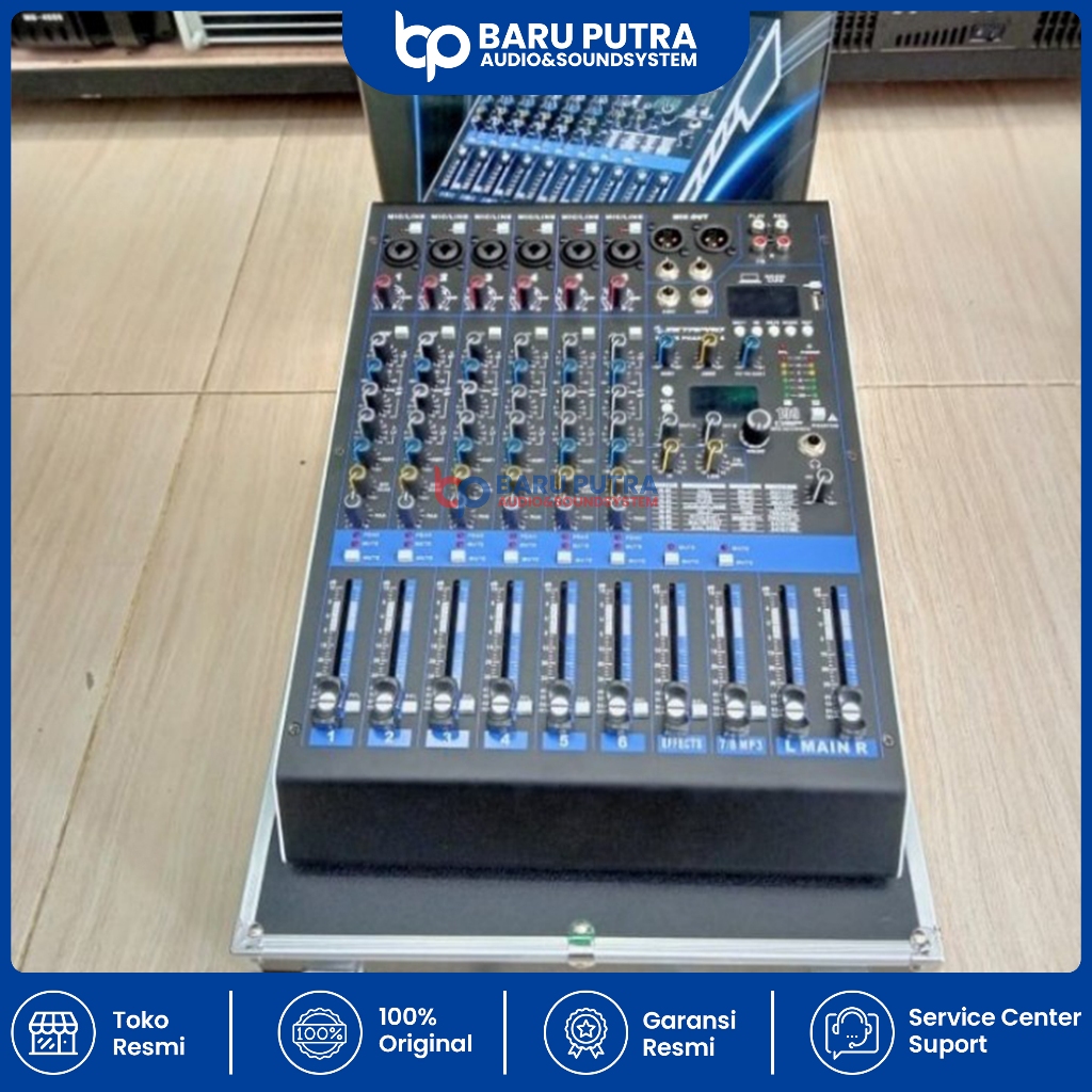 Mixer Audio ZETAPRO SUPER PHANTOM 6 Original 6 Channel Free Koper