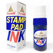 

Gramedia Batam - Pyramid Stamp Pad Ink / Tinta stempel Blue