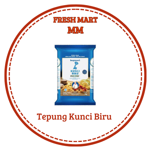 

Terigu Kunci Biru 1 Kg Bahan Kue Makassar