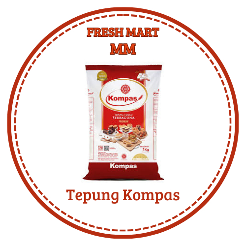 

Terigu Kompas 1 Kg Bahan Kue Makassar