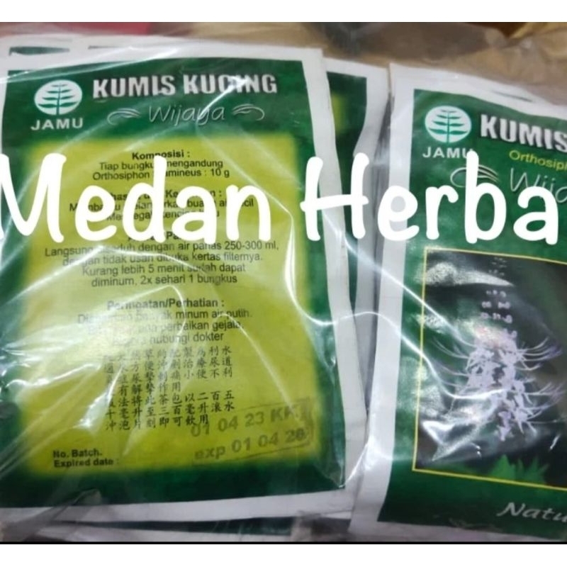 Kumis Kucing dari Wijaya Per pack(20 bks)
