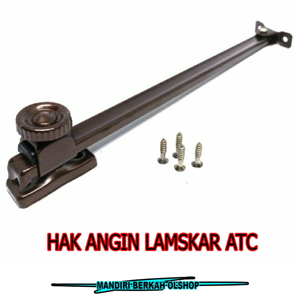 Penahan Jendela / Hak Angin / Lamskar Putar