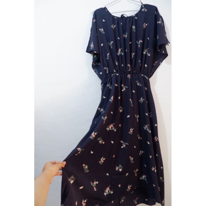 KOREAN LONG DRESS EARTH MUSIC ECOLOGY