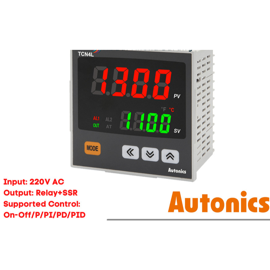 Temperature Controller Digital Autonics TCN4L-24R TCN4L 24R