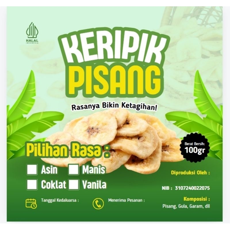 

Keripik Pisang Khas Walantaka