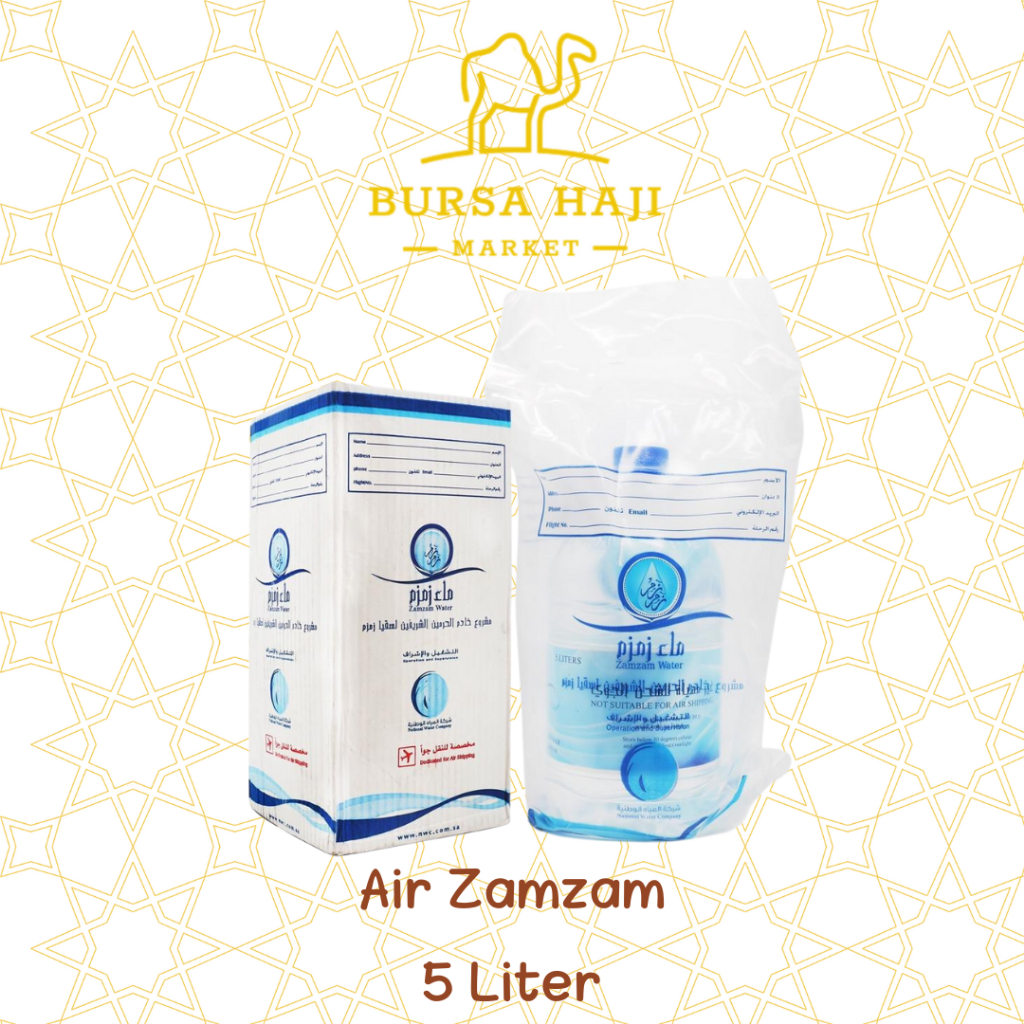 

Air Zam Zam Original 5 Liter 100% Original Tanpa Campuran Langsung dari Mekkah