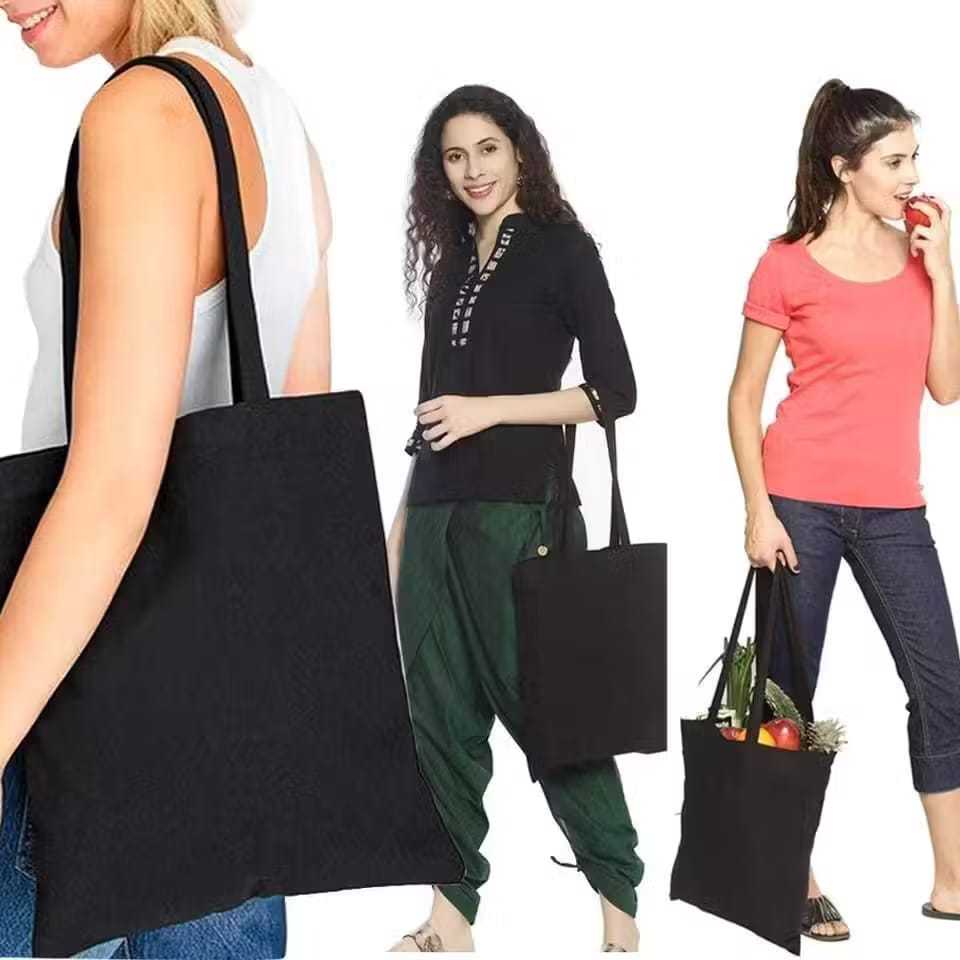 custom totebag kanvas polos / custom sablon ukuran dan warna