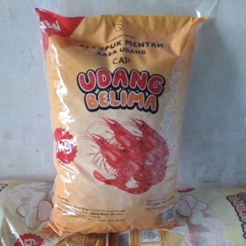 

Kerupuk Udang mentah 5kg