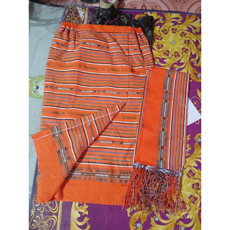 SETELAN ROK JUGIA SELENDANG Siap pakai