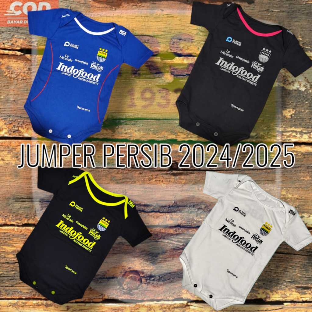 BEST SELLER Jumper bayi Persib baju anak bayi bisa request nama sendiri