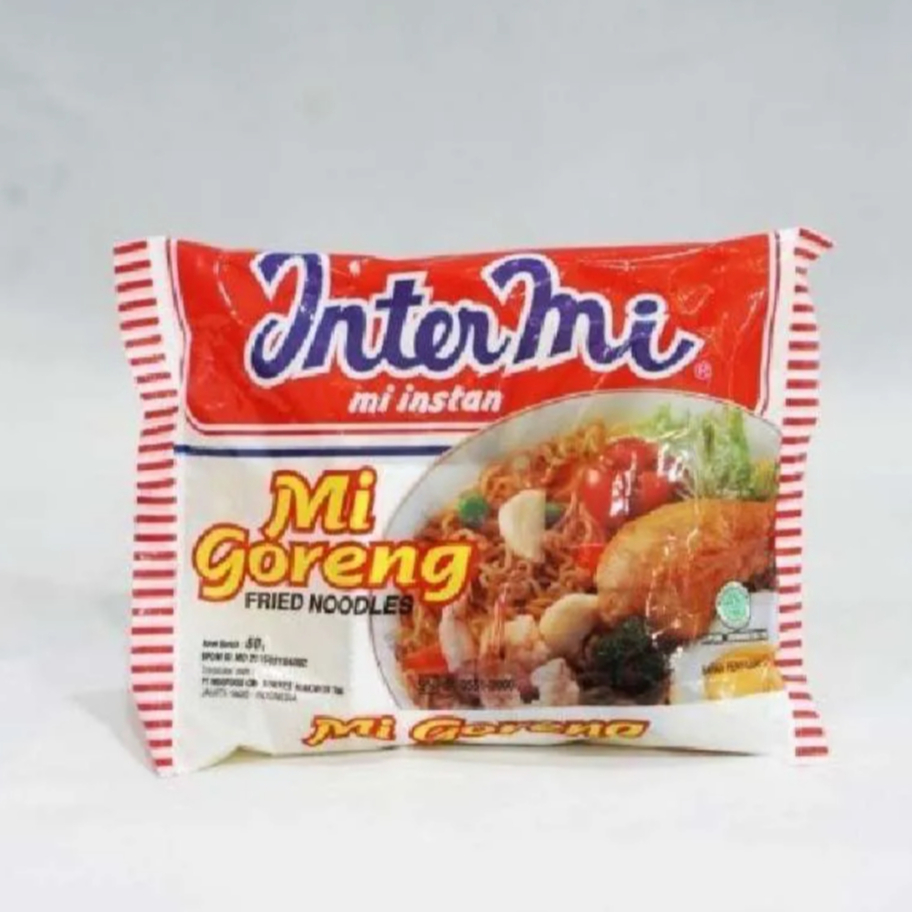 

Intermie Mie Goreng & Mie Goreng Pedas 60gr : Eceran & Grosir