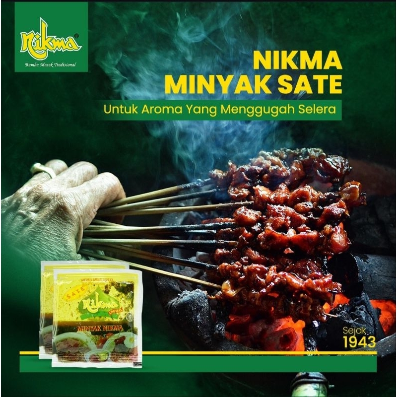 

MINYAK NIKMA SATE 40GR ASLI PADANG