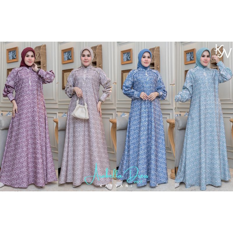 Gamis Dress Terbaru Arabella 2 by Kayyani