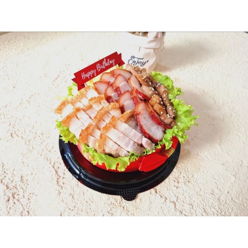 

NOODLE CAKE 2 orang (3 lauk) by POKU POKU - Birthday Food Hampers Ulang Tahun Gift