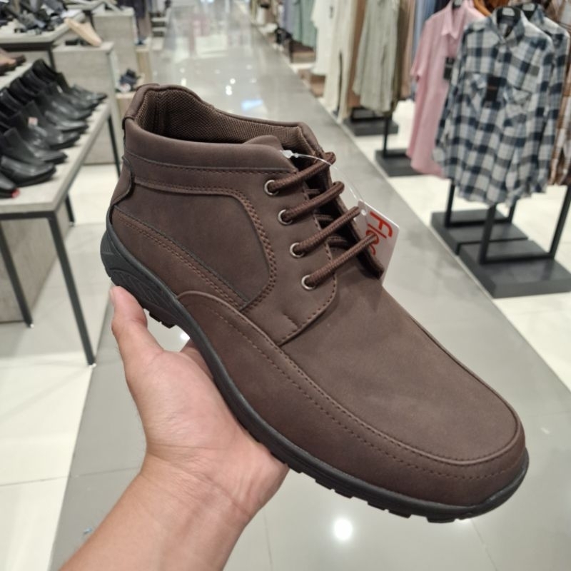 [FLADEO] Sepatu boots pria bahan ringan original produk Uk39-44