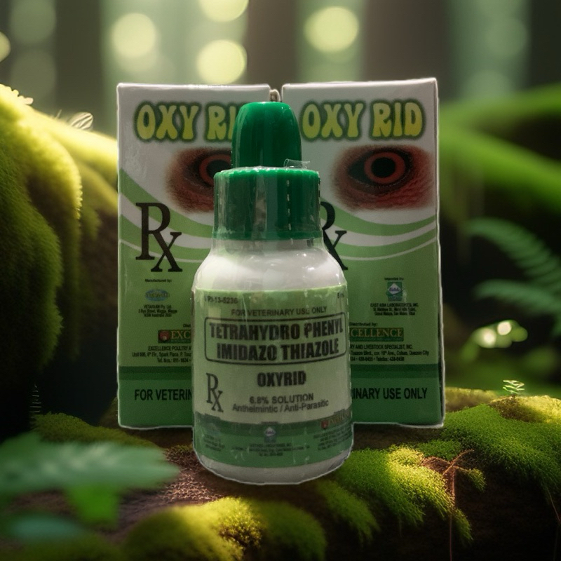 Oxy Rid 5 ml Obat Tetes Mata Ayam Efektif untuk Cacing Mata