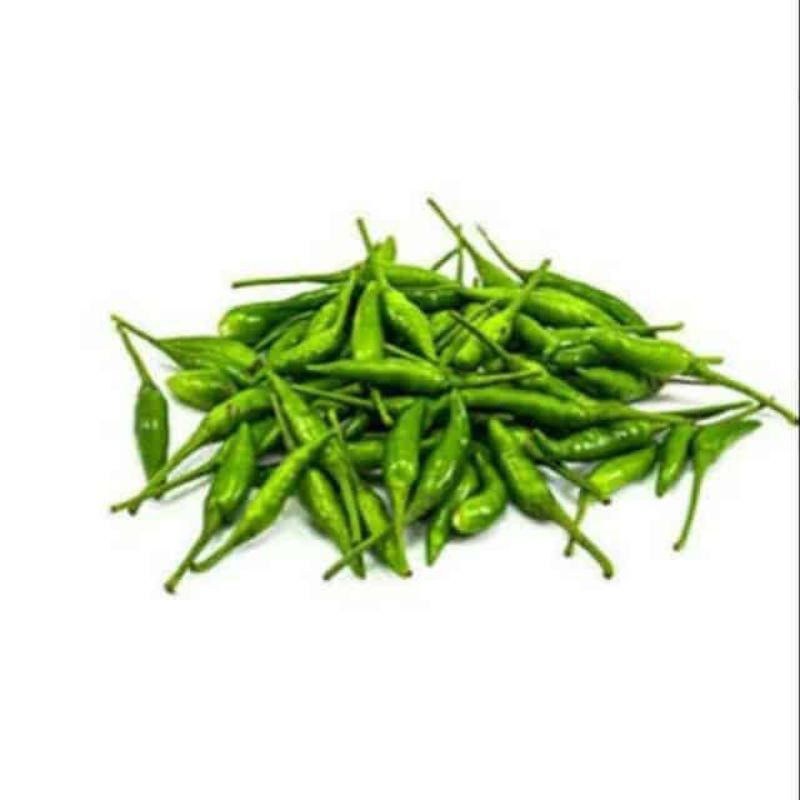 

cabe rawit hijau fresh halal cabe lalap