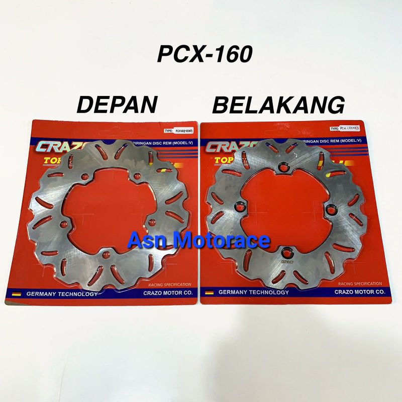 PIRINGAN CAKRAM REM DISC DEPAN PCX 160 PIRINGAN CAKRAM DEPAN BELAKANG PCX 160 PIRINGAN CAKRAM BELAKA