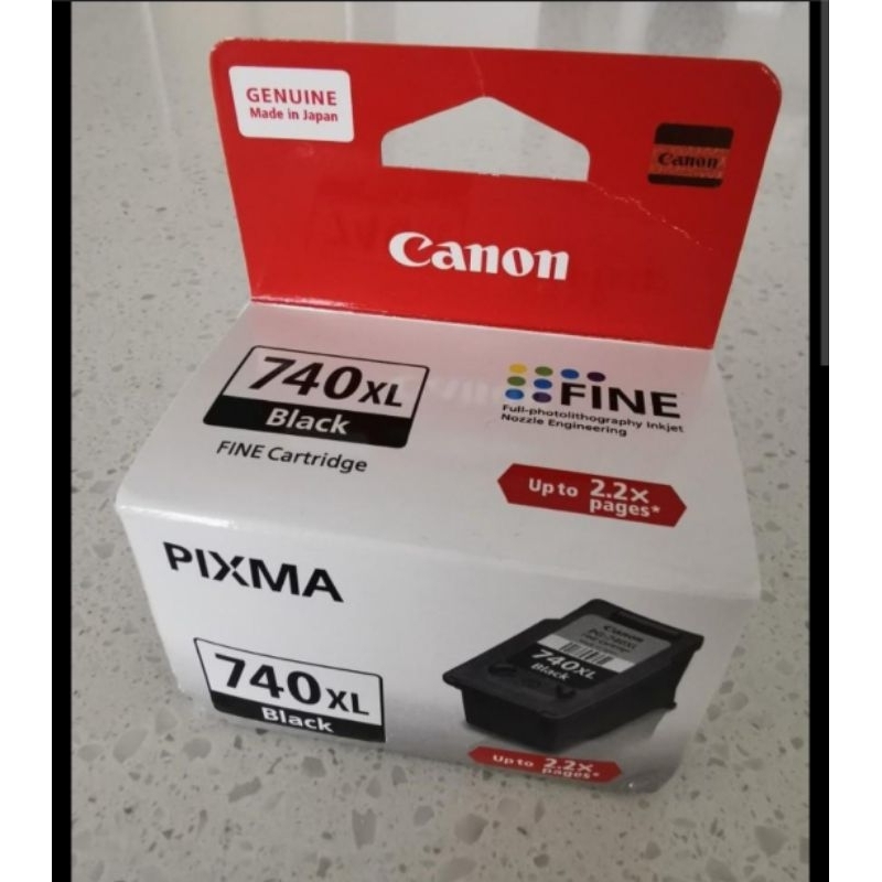 Tinta Canon PG 740XL Black Original Pixma: MG2170, MG2270, MG3170