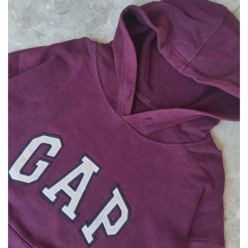 (SECOND) HOODIE •GAP MAROON• /HOODIE MURAH/HOODIE BEKAS/