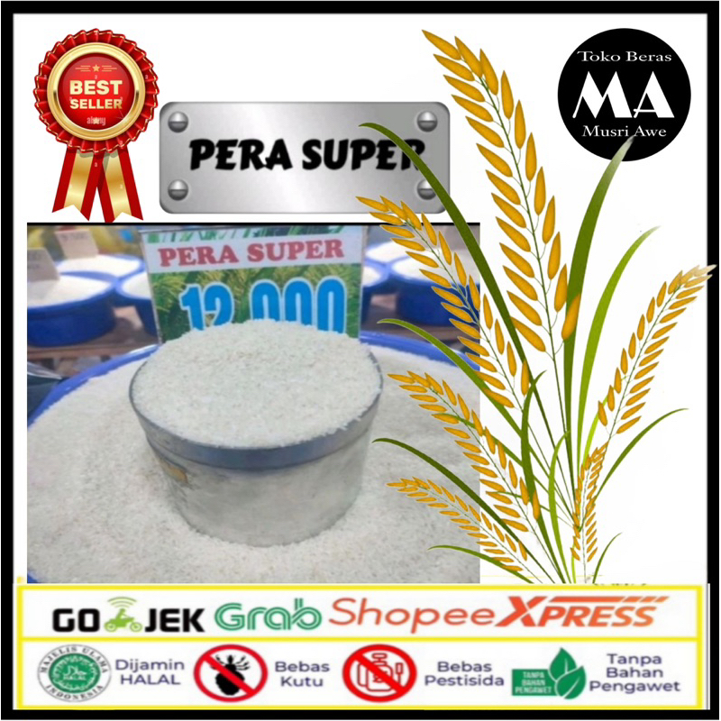 

(CARGO) Beras Pera /ir 42 untuk (nasi goreng, Ketupat, lontong)