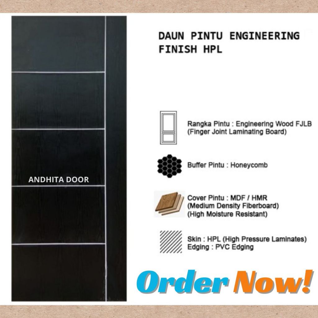 Engineering Door Finish HPL (ED-ACM02)