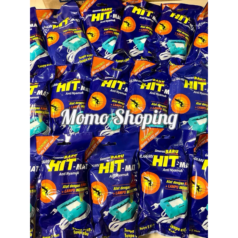 HIT MAT ALAT ANTI NYAMUK EKONOMIS + LAMPU | Obat Nyamuk elektrik