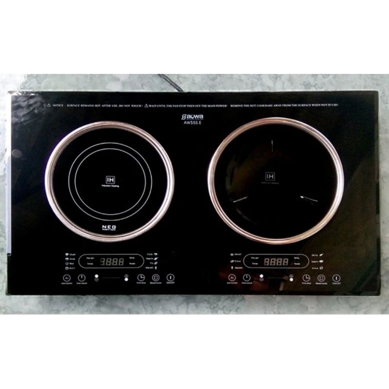 KOMPOR AOWA 2 TUNGKU TOUCHSCREEN 55SE