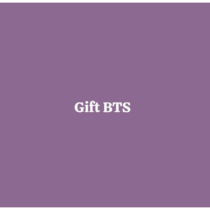 Gift BTS