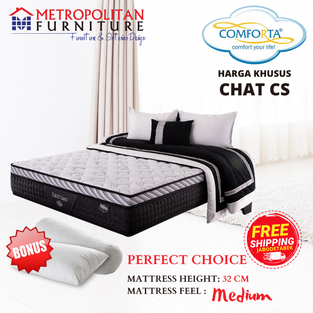 Kasur SpringBed Comforta Perfect Choice / Spring bed matras