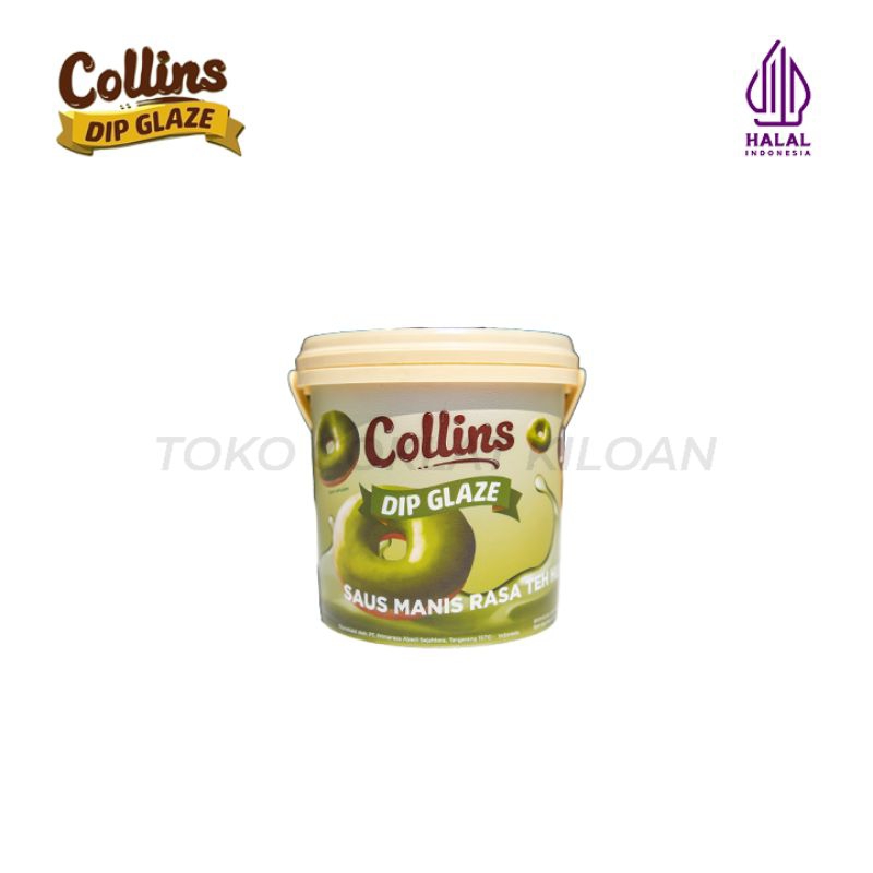 

Collins Dip Glaze Matcha 1kg