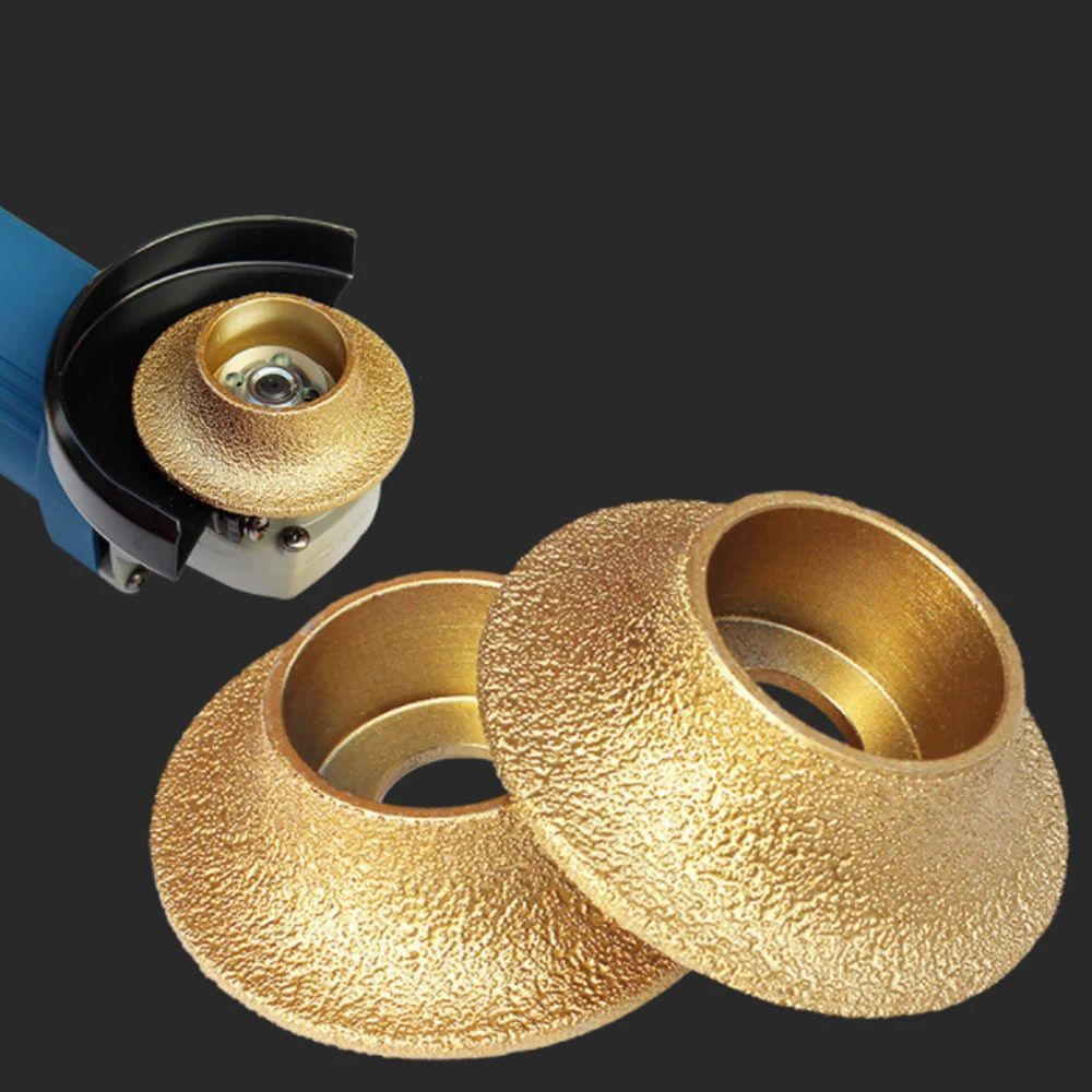 10Mm Roda Gerinda Diamond Mata Pinggul Bevel Granit Bevel Granit Bullnose Emas Bevel Granit Bullnose