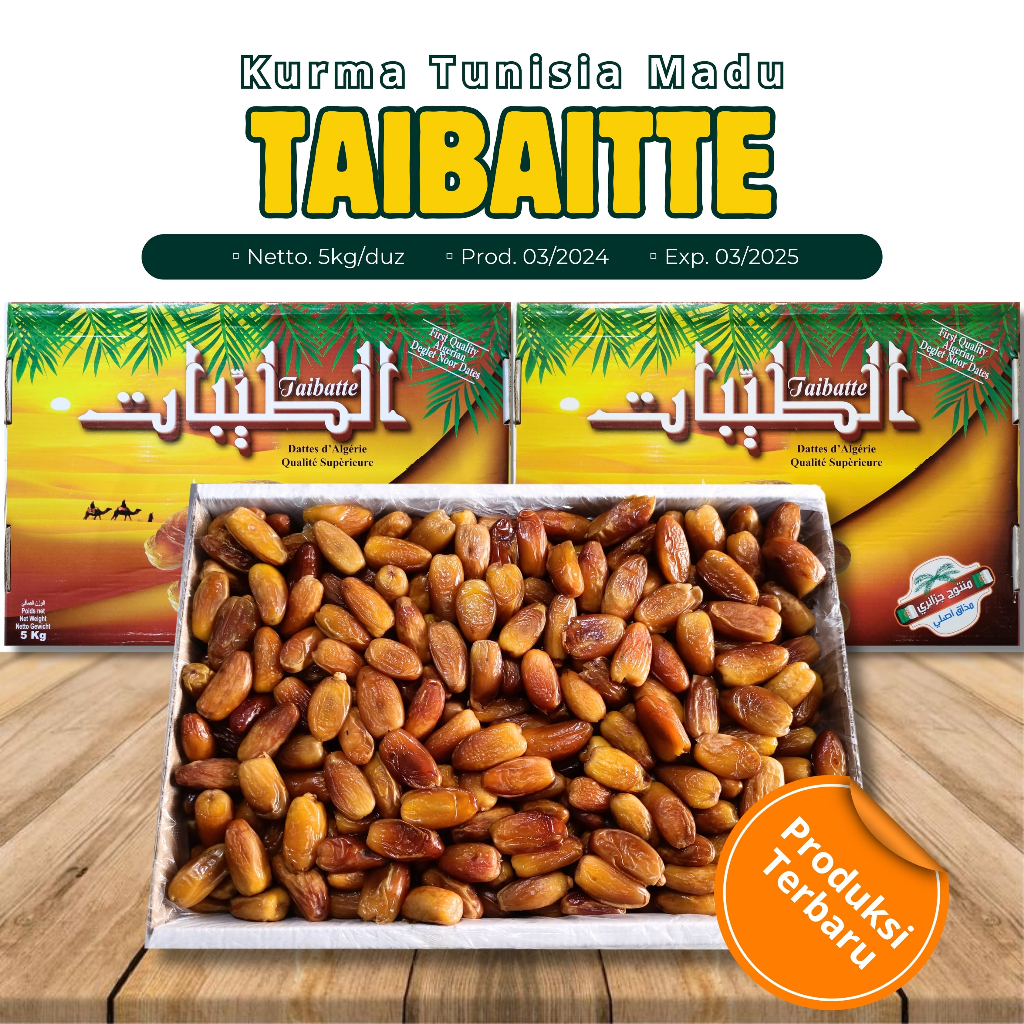 

KURMA TUNISIA MADU TAIBATTE 5 KG