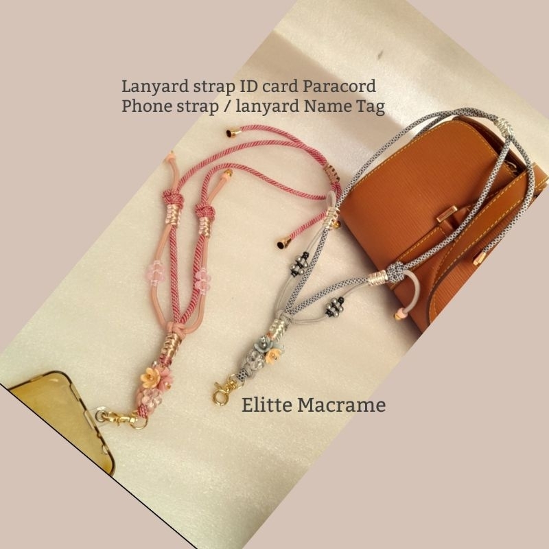 

Lanyard Strap ID Card / Lanyard Name Tag /Strap Handphone Paracord