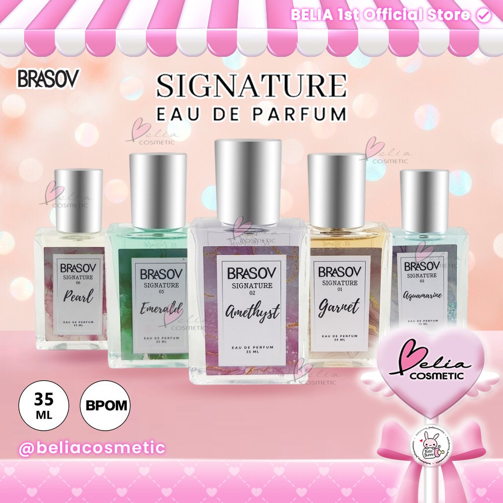 ❤ BELIA ❤ BRASOV Eau De Parfum Signature 35ml | Parfum | Minyak wangi | Pewangi Tubuh | BPOM