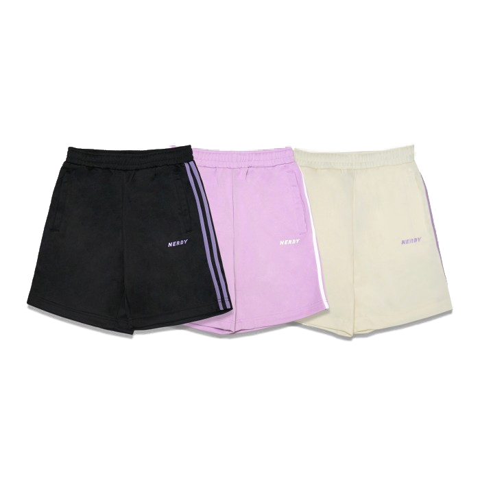 Nerdy NY Track Half Shorts