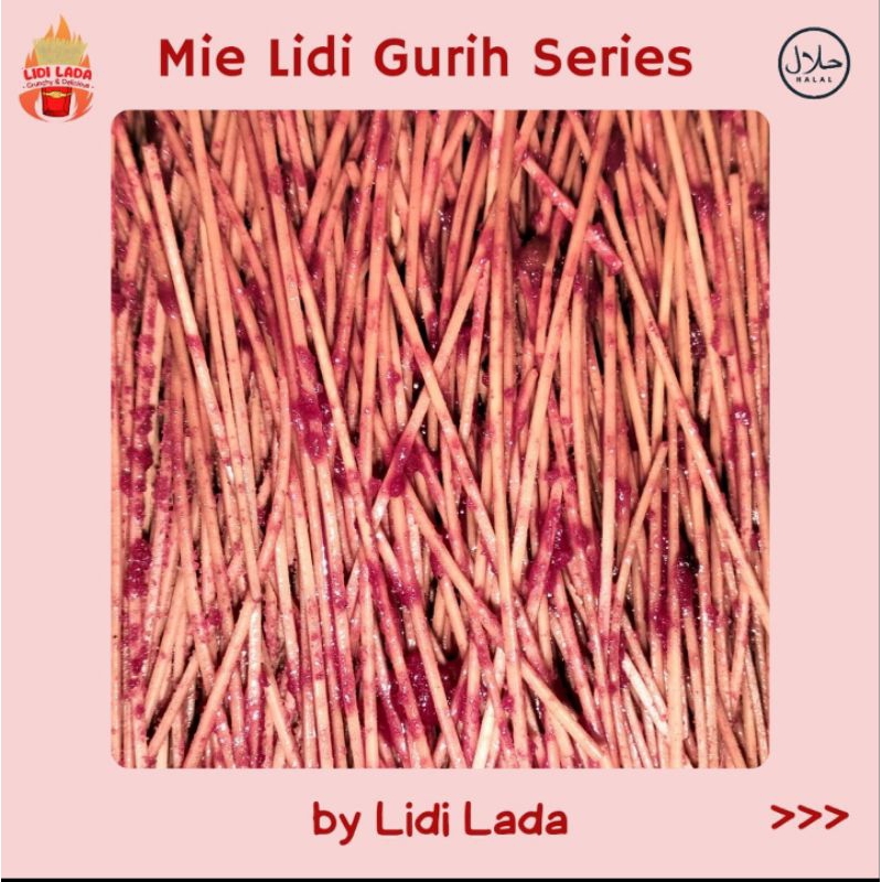 

Mie lidi | cemilan ringan By Lidi Lada