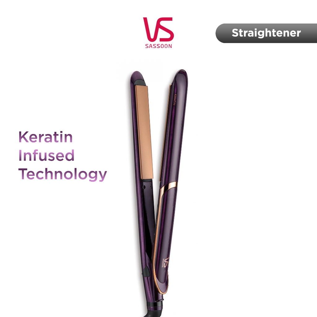 Vidal Sassoon Keratin Proctect Salon Straightener | Catokan Keratin VS2540H