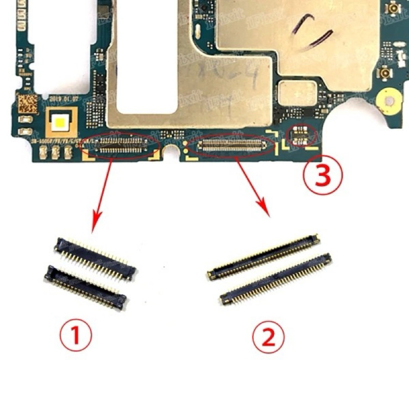 Konektor LCD FPC Motherboard Samsung A50