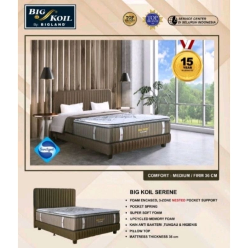 Springbed BigKoil Serene