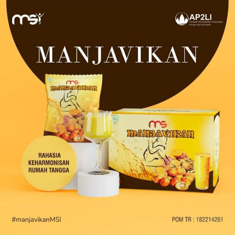 

ORIGINAL MANJAVIKAN/JAMU PROMIL/ kemasan sachet 20gram/Atasi daerah kewanitaan