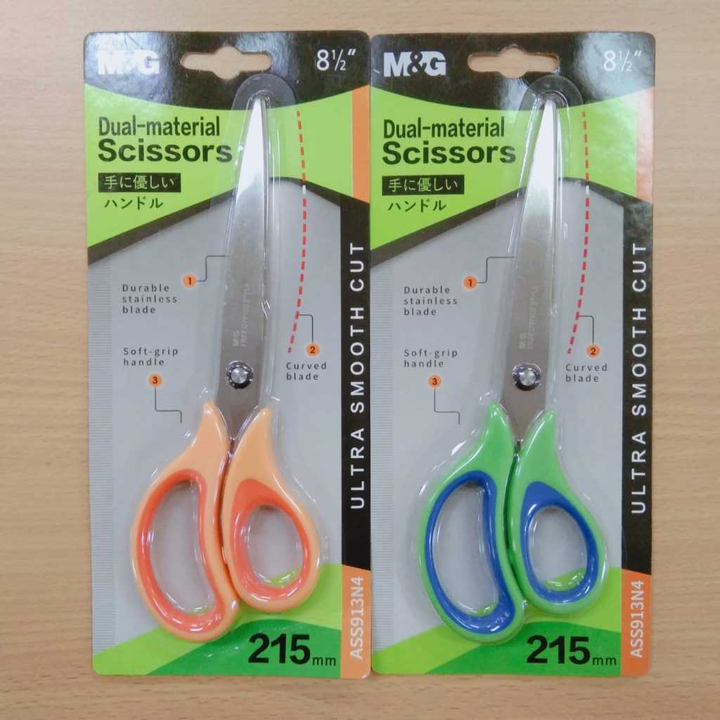 

M&G BEND HANDLE OFFICE SCISSORS ASS913N4 215 MM / GUNTING